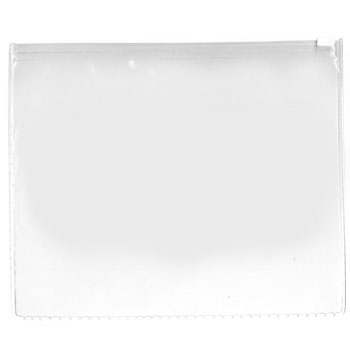 PORTA DOCUMENTO ZIPER EM LAMINADO PVC CRISTAL