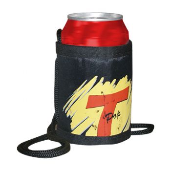 PORTA LATA EM NYLON 70 COM CORDÃO