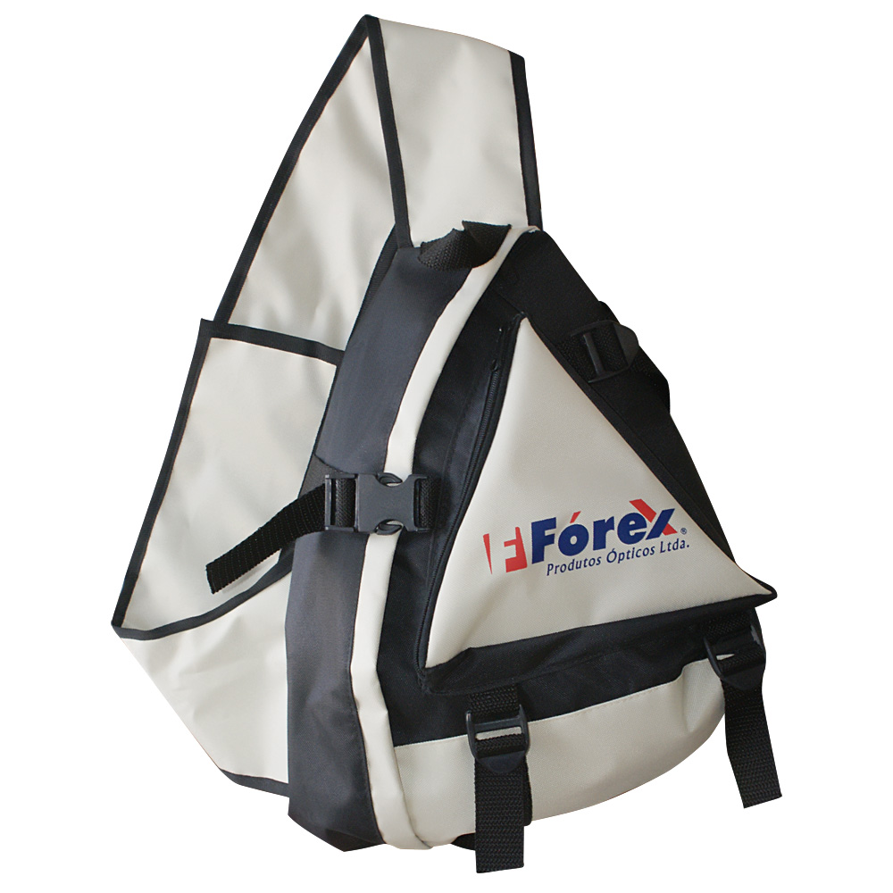 MOCHILA TRANSVERSAL COM BOLSO FRONTAL ALÇA REGULÁVEL