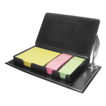 BLOCO DE ANOTAÇÕES COM PORTA CANETA (GRD)