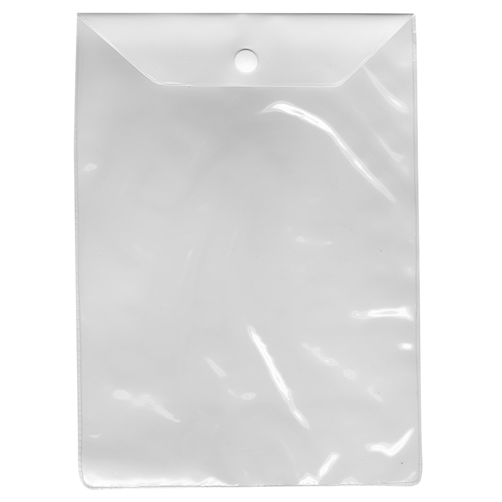 PORTA MANUAL DE VEICULO EM  PVC COM BOTÃO DE PRESSÃO
