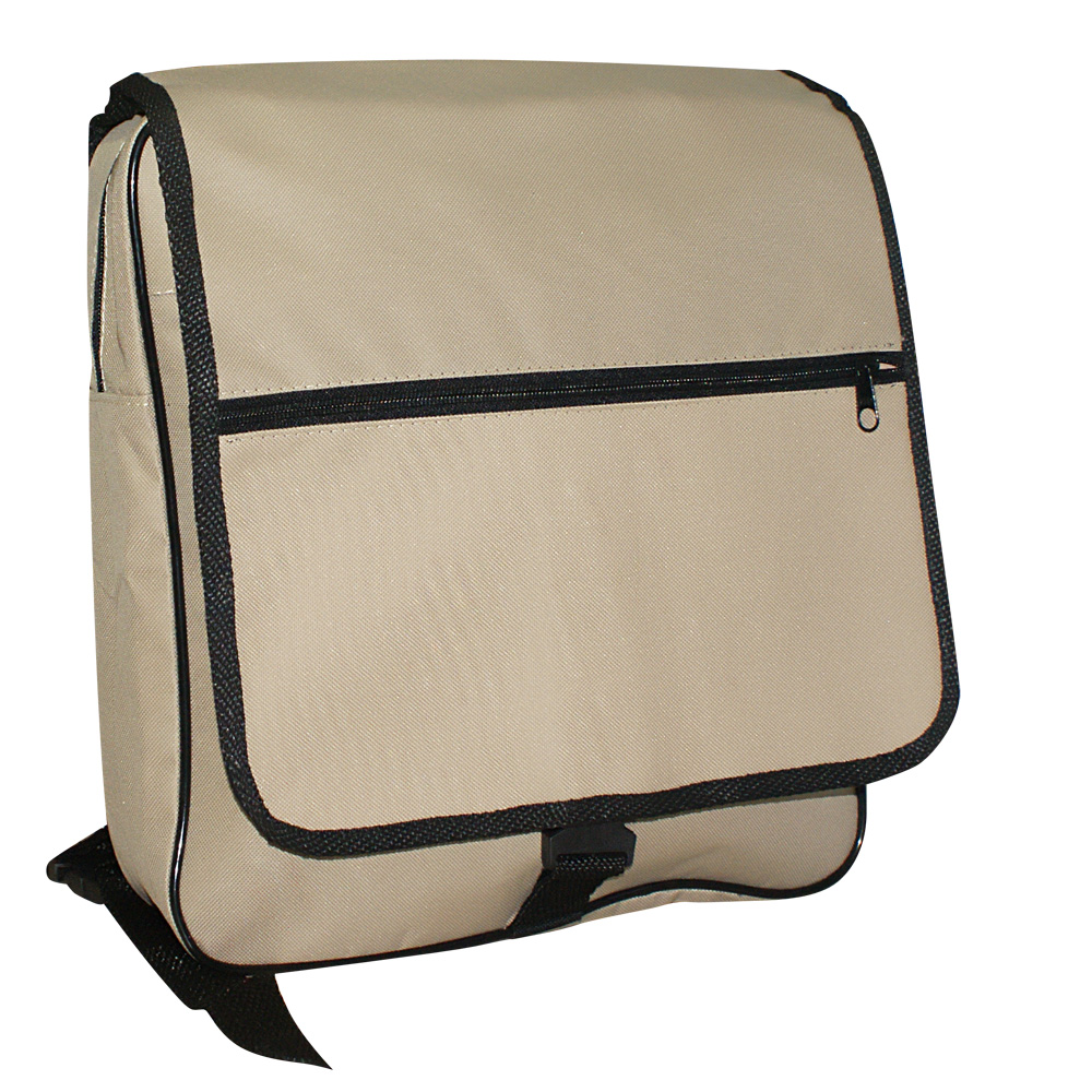 MOCHILA EM NYLON 600 COM BOLSO FRONTAL
