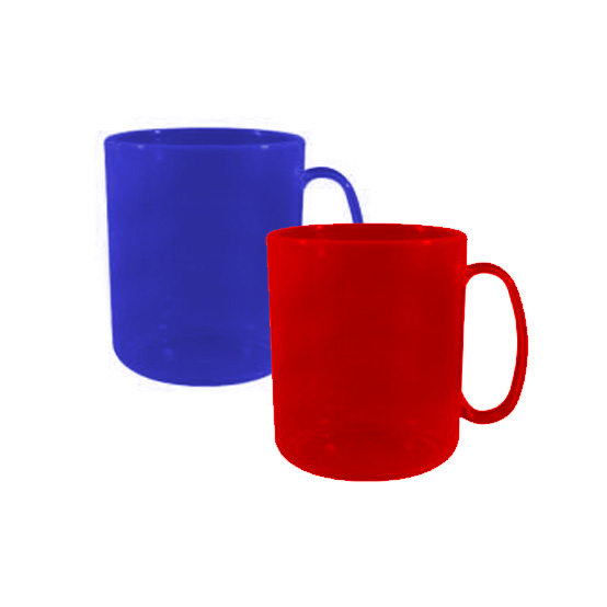 CANECA PP CRISTAL REDONDA 400mL