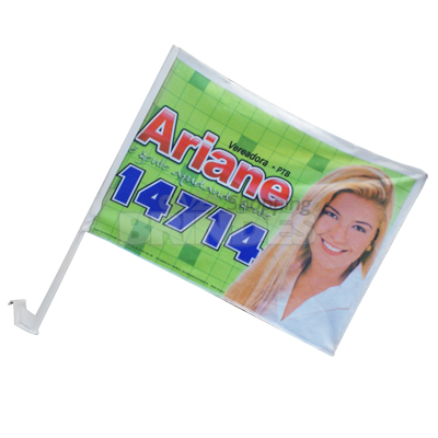 BANDEIRA AMERICANA PARA VEÍCULO - 1 FACE
