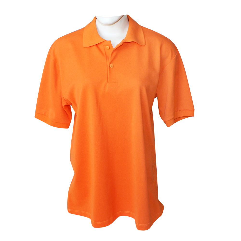 CAMISA POLO MALHA PIQUET - BRANCA/COLOR