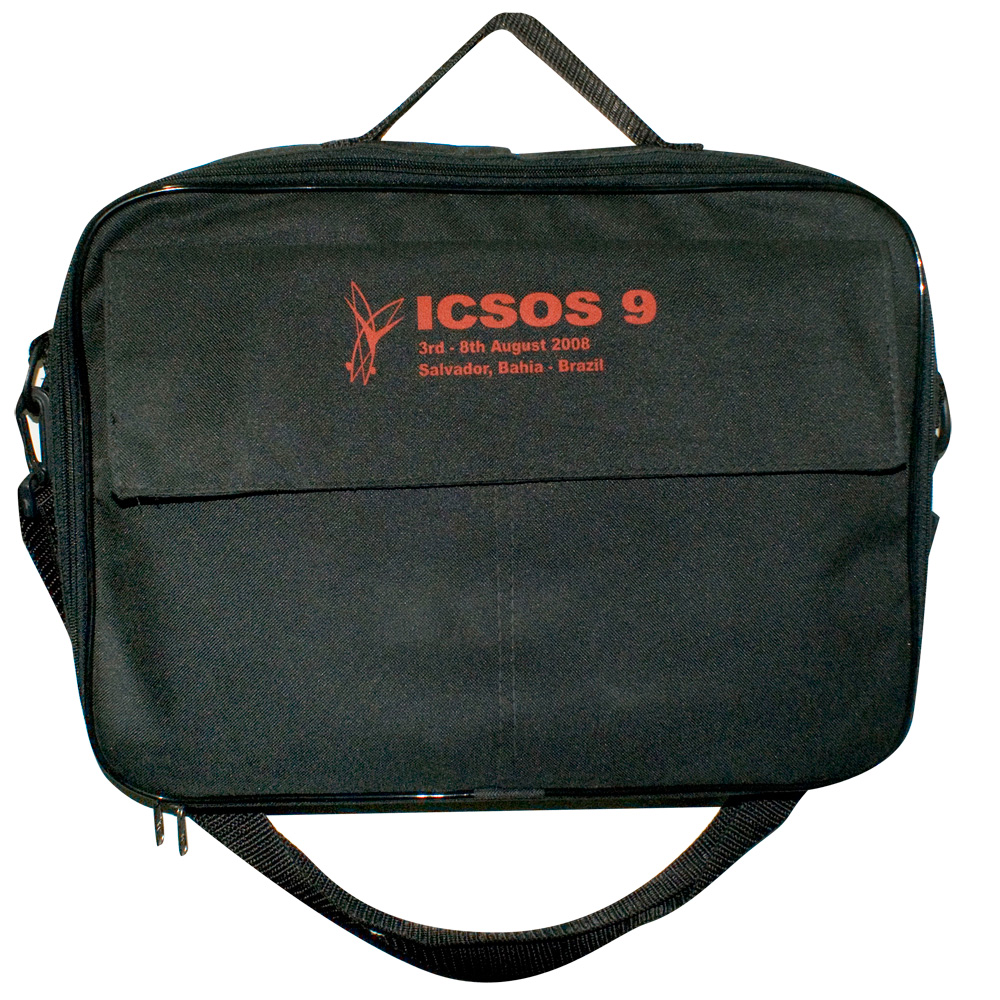 PASTA NOTEBOOBK, 2 BOLSOS CHATOS COM ABA EM NYLON