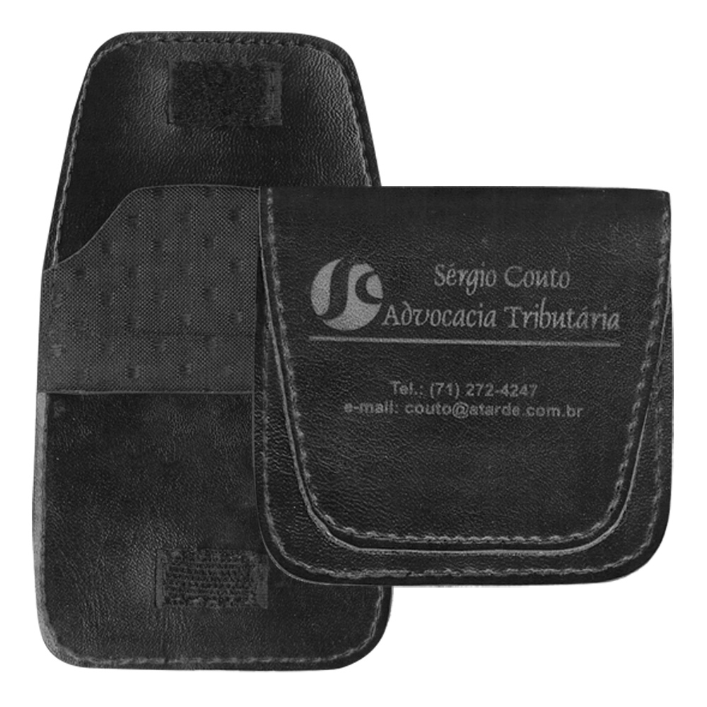 PORTA NÍQUEL EM COURO SINTÉTICO 001