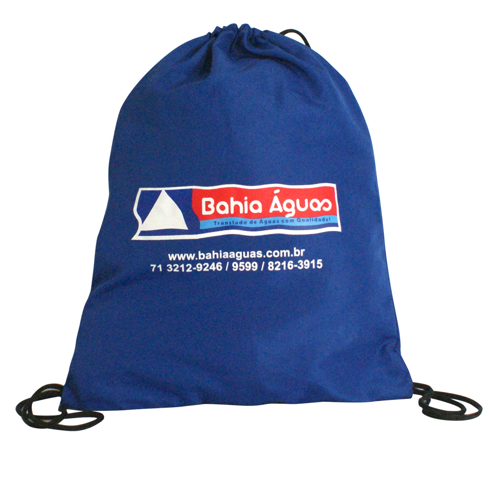 MOCHILA MARINHEIRO COM CORDÃO EM TACTEL