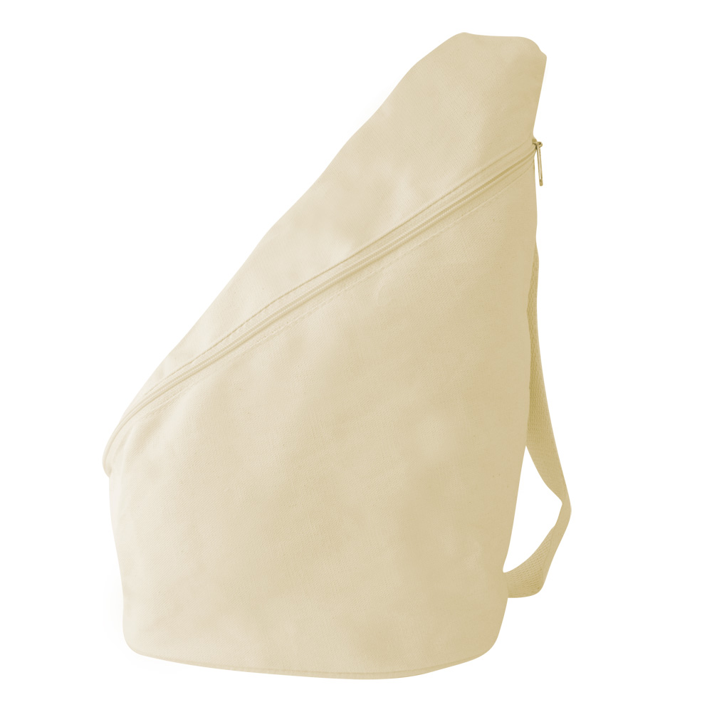 MOCHILA TRANSVERSAL EM LONA 100% ALGODÃO