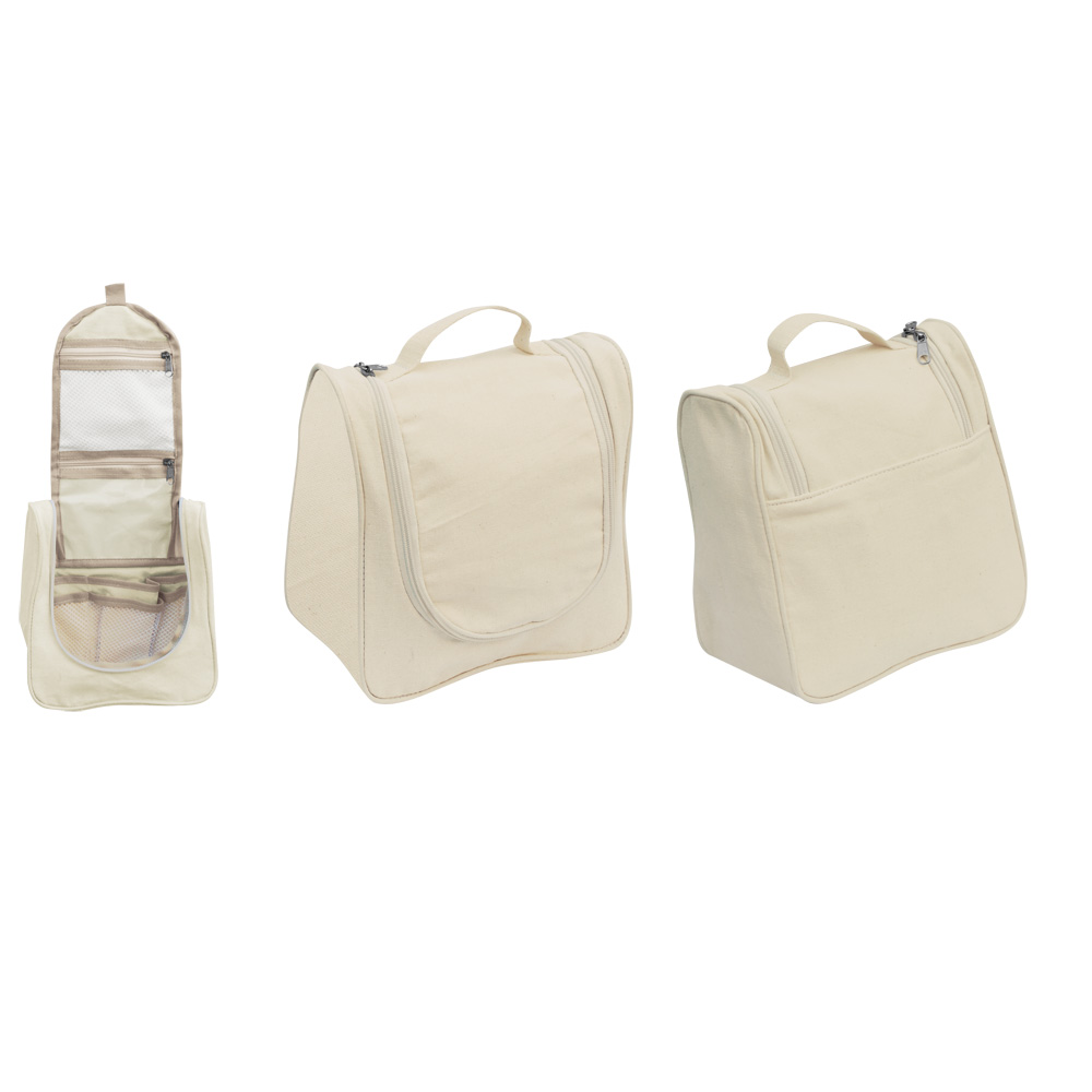 NECESSAIRE EM LONA 100% ALGODÃO