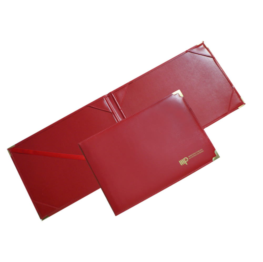 PORTA DIPLOMA EM VELUDO