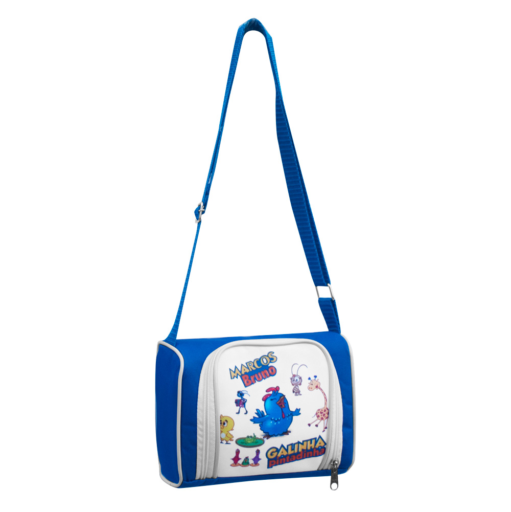 NECESSAIRE INFANTIL EM NYLON 600 COM ALÇA DE OMBRO