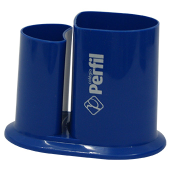 PORTA LAPIS DUO PP (LEITOSO) PERSONALIZADO — 4