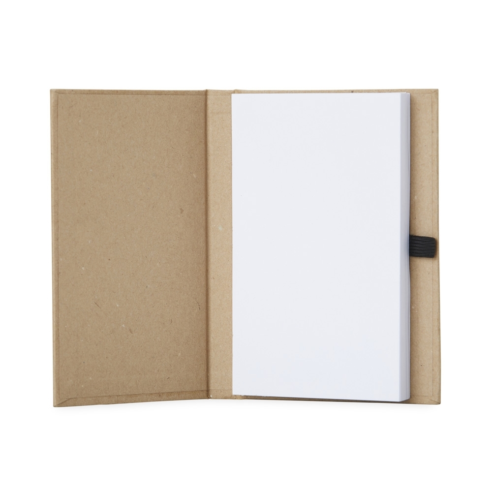Bloco de Anotações em Kraft com Porta Caneta — 2
