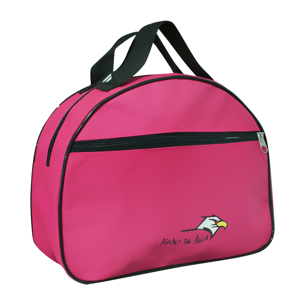NECESSAIRE MEIA LUA COM BOLSO FRONTAL E ALÇAS MÃO