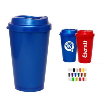 COPO CANCUN MUG 320ML PP COM TAMPA